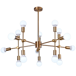 Люстра на штанге Loft Lux LOFT LUX 75130/12C GOLD